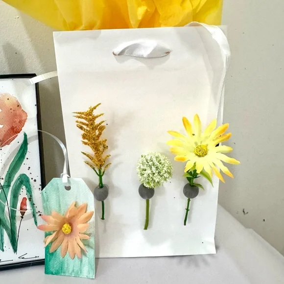 Framed watercolor gift set - Picture 4 of 4